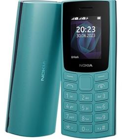 Nokia 105 4G (2023) (Cyan) DS 1.8" TFT LCD 120x160/48MB/128MB RAM/GSM/LTE | NK 105 4G Cyan