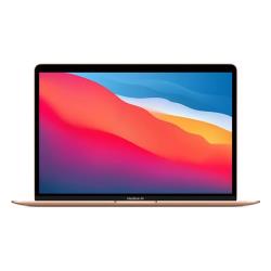 Apple | MacBook Air | Gold | 13.3 " | IPS | 2560 x 1600 | Apple M1 | 8 GB | SSD 256 GB | Apple M1 7-core GPU | GB | Without ODD | macOS | 802.11ax | Bluetooth version 5.0 | Keyboard language English | Keyboard backlit | Warranty 12 month(s) | Battery warranty 12 month(s) | MGND3ZE/A