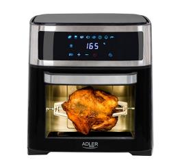 SALE OUT. Adler AD 6309 Airfryer Oven, Capacity 13L, 8 programs, Black | AD 6309 | Airfryer Oven | Power 1700 W | Capacity 13 L | Stainless steel/Black | DAMAGED PACKAGING, SCRATCHES ON TOP AND SIDE | AD 6309SO