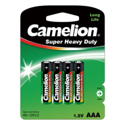 Camelion | AAA/LR03 | Super Heavy Duty | 4 pc(s) | R03P-BP4G | 10000403