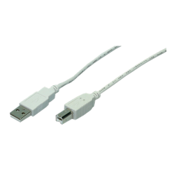 Logilink | USB 2.0 A to USB 2.0 B Cable | USB A male | USB B male | CU0007