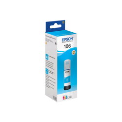 Epson Ecotank | 106 | Ink Bottle | Cyan | C13T00R240