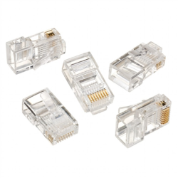 Cablexpert | Modular plug 8P8C for solid LAN cable CAT5, UTP, 10 pcs. per bag | LC-8P8C-001/10