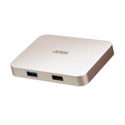Aten | USB-C 4K Ultra Mini Dock with Power Pass-through | Ethernet LAN (RJ-45) ports | VGA (D-Sub) ports quantity | USB 3.0 (3.1 Gen 1) Type-C ports quantity 1 | USB 3.0 (3.1 Gen 1) ports quantity 1 | USB 2.0 ports quantity 1 | HDMI ports quantity 1 | UH3235-AT