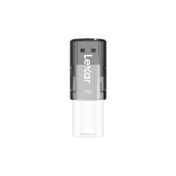 Lexar | Flash drive | JumpDrive S60 | 16 GB | USB 2.0 | Black/Teal | LJDS060016G-BNBNG