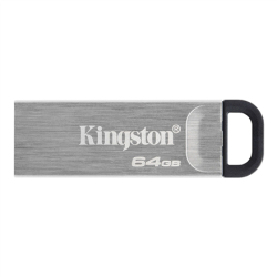 Kingston | USB Flash Drive | DataTraveler Kyson | 64 GB | USB 3.2 Gen 1 | Black/Grey | DTKN/64GB