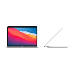 Apple | MacBook Air | Silver | 13.3 " | IPS | 2560 x 1600 | Apple M1 | 8 GB | SSD 256 GB | Apple M1 7-core GPU | GB | Without ODD | macOS | 802.11ax | Bluetooth version 5.0 | Keyboard language English | Keyboard backlit | Warranty 12 month(s) | Battery warranty 12 month(s) | MGN93ZE/A