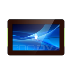 ProDVX APPC-7XPL 7" Android Panel PC PoE LED/1024x600/240ca/Cortex A53 Octa Core RK3368H/2GB/16GB eMMC Flash/Android 8/RJ45+WiFi/VESA/Black | ProDVX | Premium Android Display | APPC-7XPL | 7 " | Landscape/Portrait | Android 8 | Cortex A53, Octa Core, RK3368H | Wi-Fi | Touchscreen | 240 cd/m² | 600 : 1 | 1024 x 600 pixels | 140 ° | 130 ° | 5007150