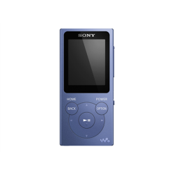 Sony Walkman NW-E394L MP3 Player with FM radio, 8GB, Blue Sony | MP3 Player with FM radio | Walkman NW-E394L | Internal memory 8 GB | FM | USB connectivity | NWE394L.CEW