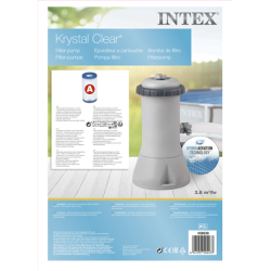 Intex | Cartridge Filter Pump | Grey | 28638