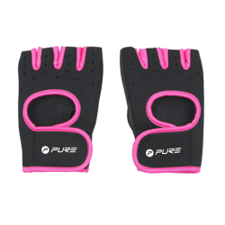 Pure2Improve | Fitness Gloves | Black/Pink | P2I800070