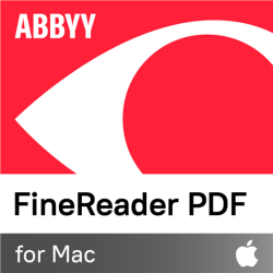 ABBYY FineReader PDF for Mac, Single User License (ESD), Subscription 1 year FineReader PDF for Mac | Single User License (ESD) | 1 year(s) | 1 user(s) | FR15XM-FMBL-X