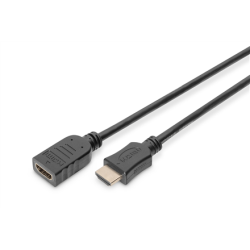 Digitus | HDMI Female (type A) | HDMI Male (type A) | AK-330201-050-S | Type A M/F