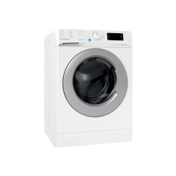 INDESIT | BDE 76435 9WS EE | Washing machine with Dryer | Energy efficiency class D | Front loading | Washing capacity 7 kg | 1400 RPM | Depth 54 cm | Width 59.5 cm | Display | Digital | Drying system | Drying capacity 6 kg | White | BDE 76435 9 WS EE