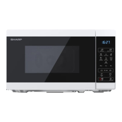 Sharp | YC-MS02E-W | Microwave Oven | Free standing | 20 L | 800 W | White
