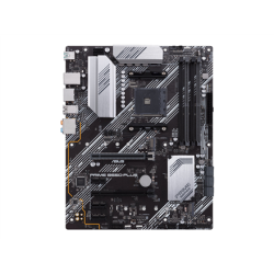 Asus | PRIME B550-PLUS | Processor family AMD | Processor socket AM4 | DDR4 DIMM | Memory slots 4 | Supported hard disk drive interfaces 	SATA, M.2 | Number of SATA connectors 6 | Chipset AMD B550 | ATX | 90MB14U0-M0EAY0