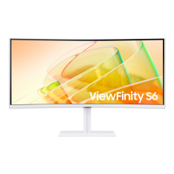 Samsung | Monitor | ViewFinity S6 S65TC | 34 " | VA | 21:9 | 100 Hz | 5 ms | 3440 x 1440 pixels | 350 cd/m² | LS34C650TAUXEN
