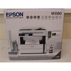 SALE OUT. Epson Multifunctional printer | EcoTank M3180 | Inkjet | Mono | All-in-one | A4 | Wi-Fi | Grey | DAMAGED PACKAGING | Epson Multifunctional printer | EcoTank M3180 | Inkjet | Mono | All-in-one | A4 | Wi-Fi | Grey | DAMAGED PACKAGING | C11CG93403SO