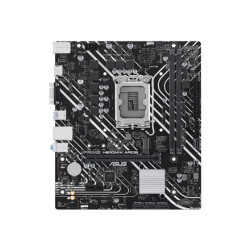 ASUS PRIME H610M-K ARGB | Processor family Intel H610 | Processor socket LGA1700 Socket | 2 DIMM slots - DDR5, non-ECC, unbuffered | Supported hard disk drive interfaces SATA-600, 1 x M.2 | Number of SATA connectors 4 | 90MB1G90-M0EAY0
