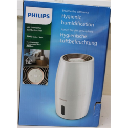 SALE OUT. Philips HU2716/10 Humidifier, room space up to 32 m2, tank capacity 2L, White Philips HU2716/10 Humidifier 17 W Water tank capacity 2 L Suitable for rooms up to 32 m² NanoCloud evaporation Humidification capacity 200 ml/hr White DAMAGED PACKAGING | HU2716/10 | Humidifier | 17 W | Water tank capacity 2 L | Suitable for rooms up to 32 m² | NanoCloud evaporation | Humidification capacity 200 ml/hr | White | DAMAGED PACKAGING | HU2716/10SO
