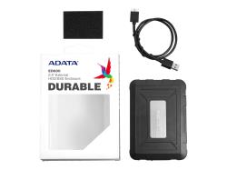 ADATA ED600 Durable HDD 2.5i enclosure | AED600-U31-CBK
