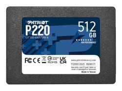 PATRIOT P220 SATA 3 512GB SSDĀ  | P220S512G25