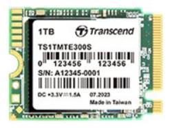 TRANSCEND 1TB M.2 2230 PCIe Gen3x4 NVMe | TS1TMTE300S