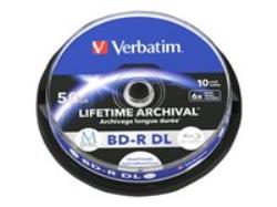 VERBATIM M-Disc BD-R DL 6X 50GB Inkjet | 43847