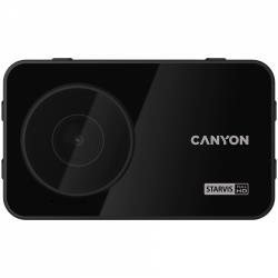 Canyon DVR10GPS, 3.0'' IPS (640x360), FHD 1920x1080@60fps, NTK96675, 2 MP CMOS Sony Starvis IMX307 image sensor, 2 MP camera, 136° Viewing Angle, Wi-Fi, GPS, Video camera database, USB Type-C, Supercapacitor, Night Vision, Motion Detect | CND-DVR10GPS