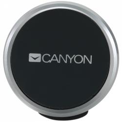 CANYON CH-4, Car Holder for Smartphones,magnetic suction function ,with 2 plates(rectangle/circle), black ,40*35*50mm 0.033kg | CNE-CCHM4