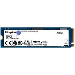 Kingston 250GB NV2 M.2 2280 PCIe 4.0 NVMe SSD, up to 3000/1300MB/s, 80TBW, EAN: 740617329889 | SNV2S/250G