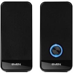 SVEN 320 USB-powered (2x3W); Front power button and the volume control; Power LED | SV-014636