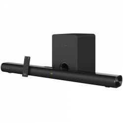 Soundbar SB-2150A, black (180W,USB,HDMI,display,RC,Optical,Bluetooth,wireless subwoofer) | SV-019556