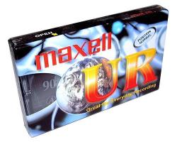 Maxell audio cassette tape UR-90 | 4902580428044