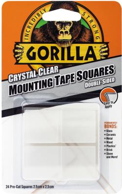 Gorilla tape Mounting Tape Squares 24pcs | 3044111