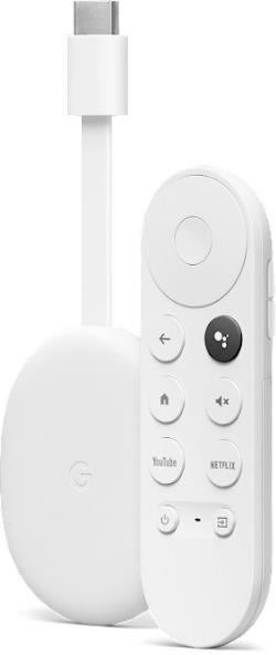 Google Chromecast HD + Google TV, white | GA03131-DE
