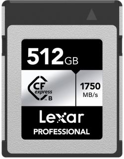Lexar memory card CFexpress Type B 512GB Professional Silver | LCXEXSL512G-RNENG
