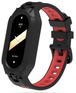Tech-Protect watch strap Armour Xiaomi Mi Band 8/8 NFC, black/red | 9490713935057