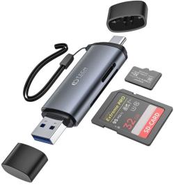 Tech-Protect card reader Ultraboost SD/microSD USB/USB-C | 9490713934685