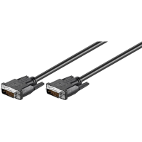 Goobay | Black | DVI-D male Dual-Link (24+1 pin) | DVI-D male Dual-Link (24+1 pin) | DVI to DVI | 1.8 m | 93573
