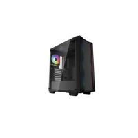 Deepcool | CC560 (with 4pcs ARGB Fans) | Side window | Black | Mid-Tower | Power supply included No | ATX PS2 | R-CC560-BKTAA4-G-1