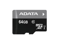 ADATA 64GB micro SDXC UHS-I Class10 | AUSDX64GUICL10-RA1
