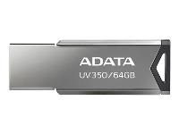 ADATA Flash Drive UV350 64GB USB 3.2 | AUV350-64G-RBK