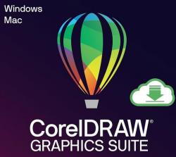 Corel| CorelDRAW Graphics Suite 365-Day Subscription ESD | ESDCDGSSUB1YEU