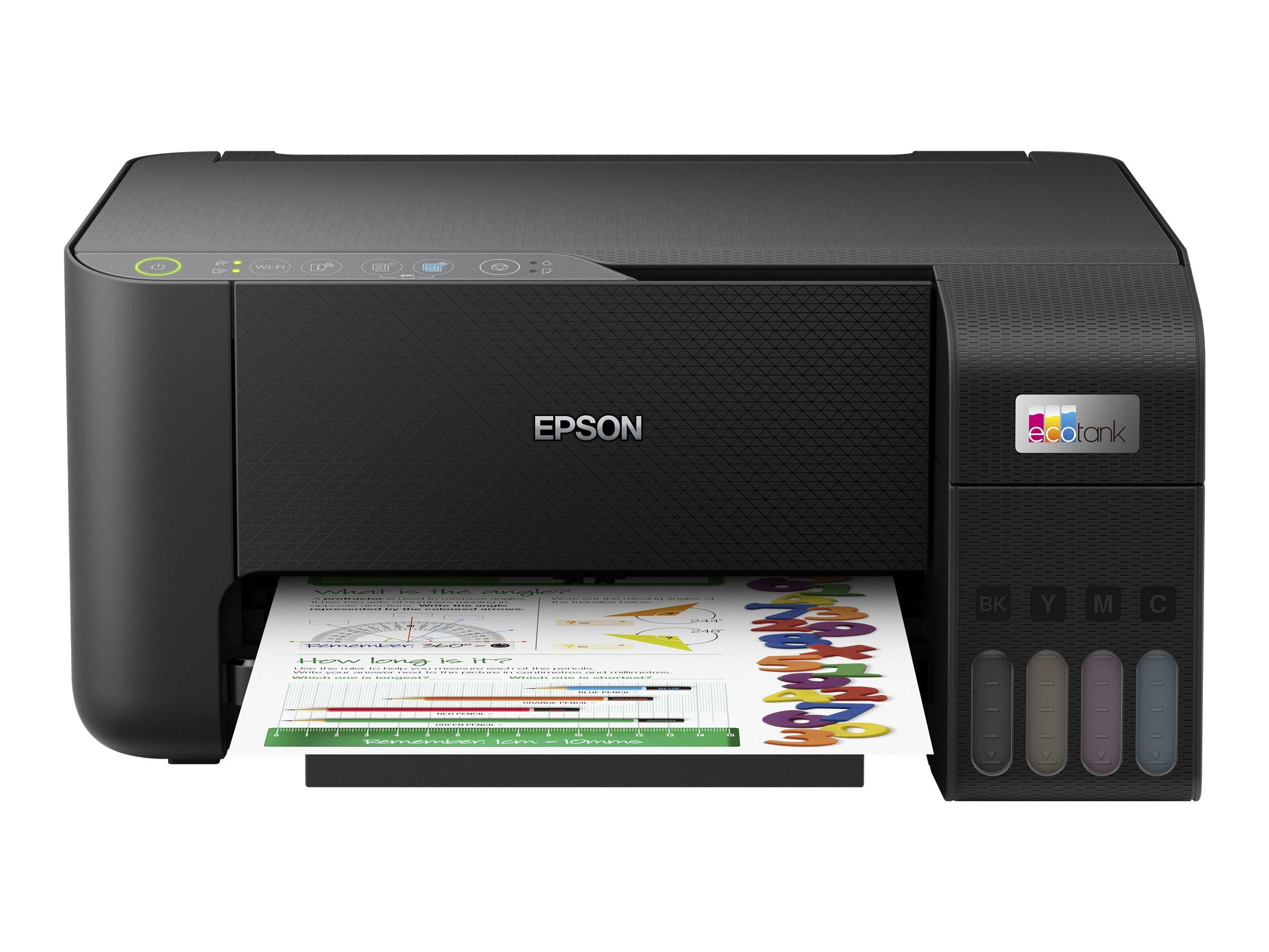 Daugiafunkcinis spausdintuvas Epson EcoTank L3250 Contact image sensor (CIS), 3-in-1, Wi-Fi, Juodas
