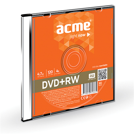 Acme DVD+RW 4.7 GB, 4 x, Plastic Slim Box