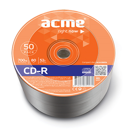 Acme CD-R 0.7 GB, 52 x, 50 Pcs. Shrink