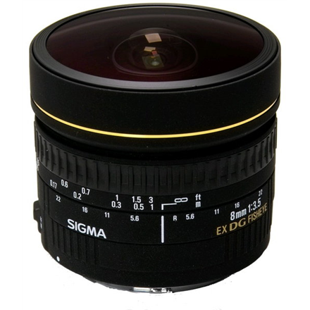 Sigma EX 8mm F3.5 DG Zirkular-Fisheye Nikon