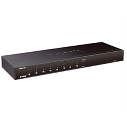D-Link KVM-440 PS2/USB 8 Port Combo KVM Switch, VGA, PS/2, PS/2, Warranty 24 month(s)