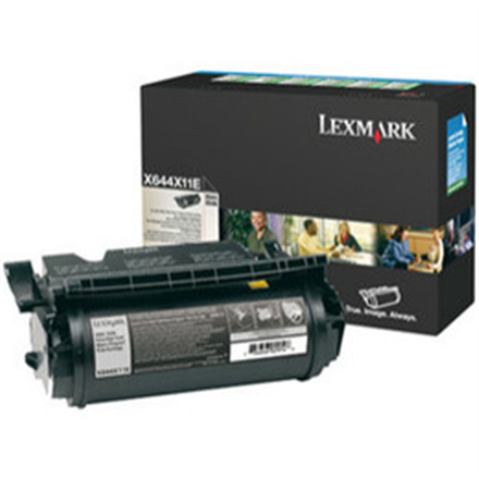 Lexmark X644X11E Cartridge, Black, 32000 pages